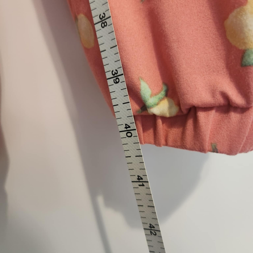 Kids Pink Ruffled One Piece Jumper Sz Small - Picture 4 of 9